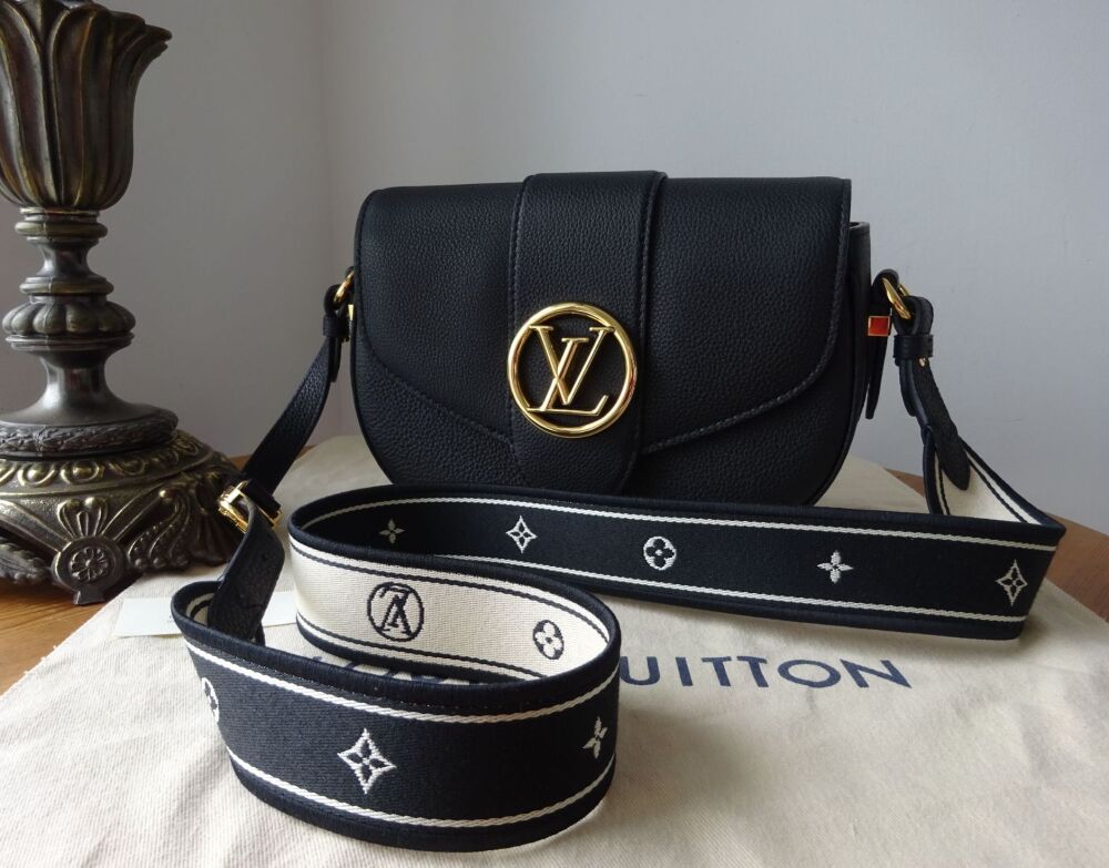 Louis Vuitton Pont 9 Soft MM Bag Noir