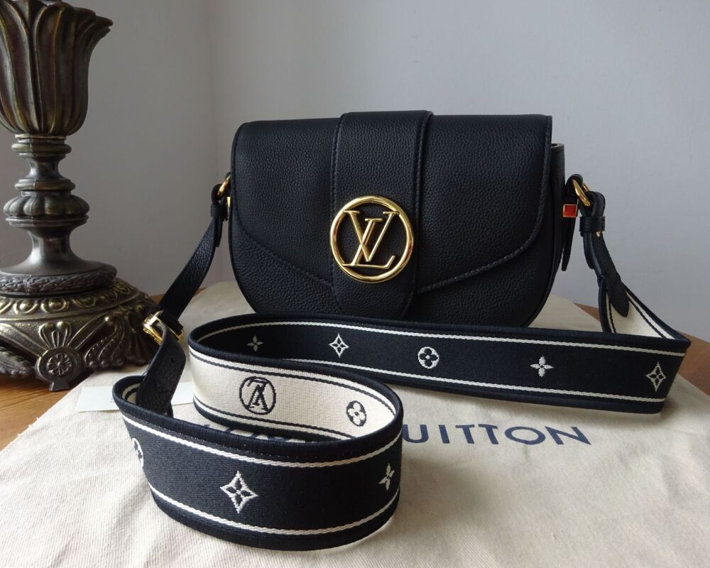 Louis Vuitton Pont 9 Soft MM Bag Noir