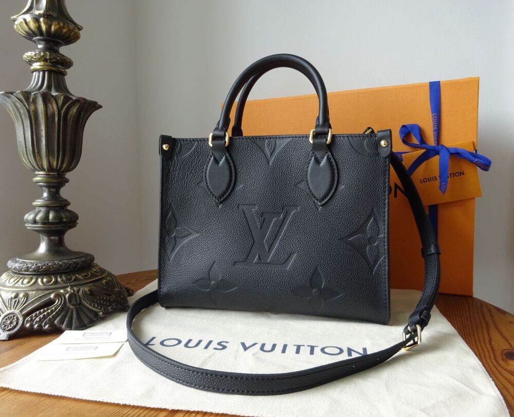 Louis Vuitton OntheGo OTG PM in Monogram Noir