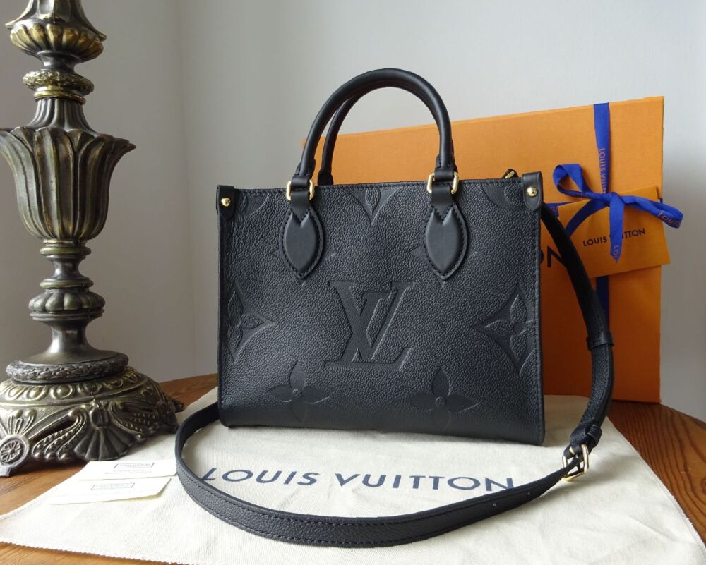 Louis Vuitton OntheGo OTG PM in Monogram Noir Empreinte