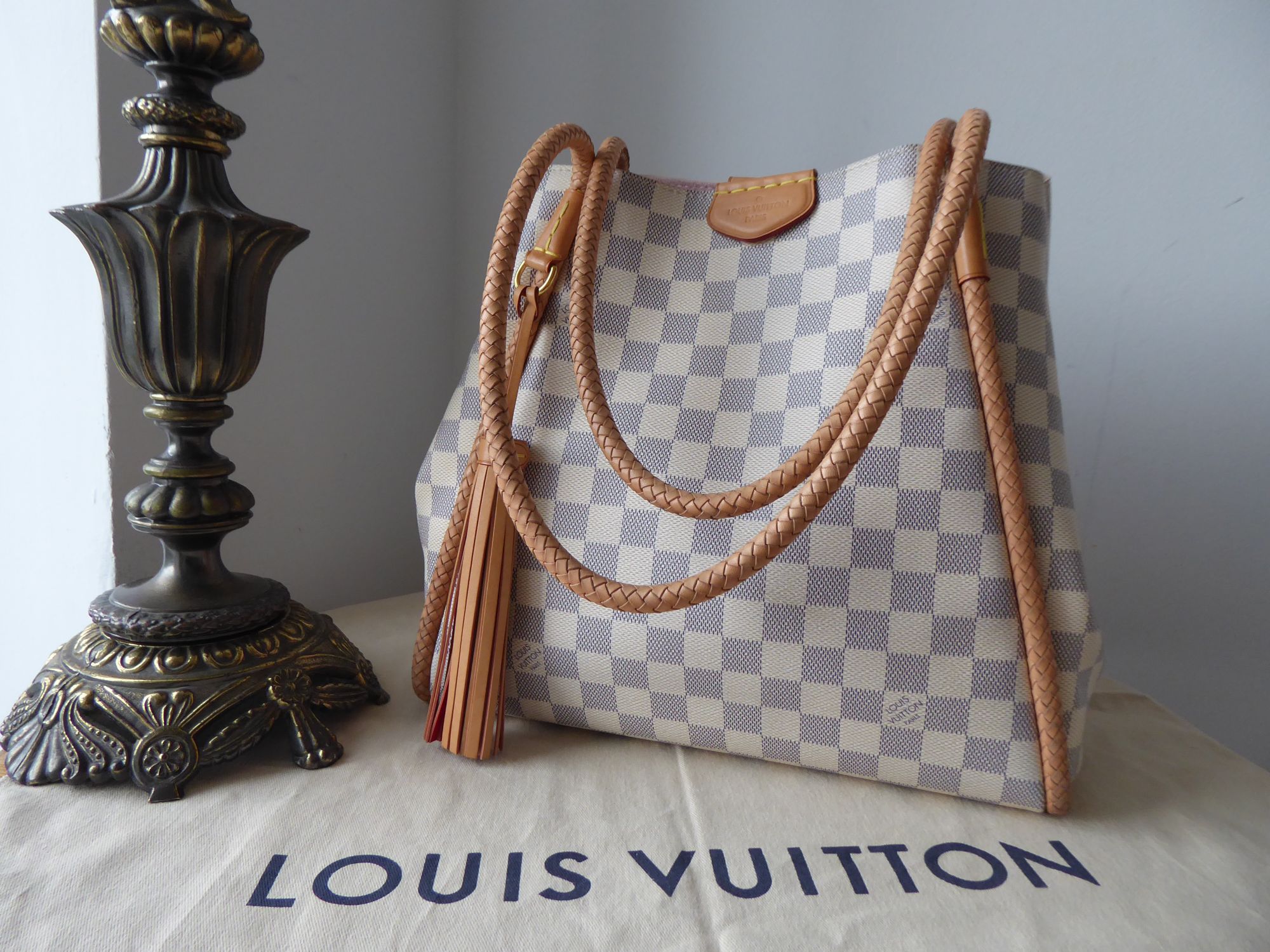 Louis Vuitton Propriano Tote in Damier Azur