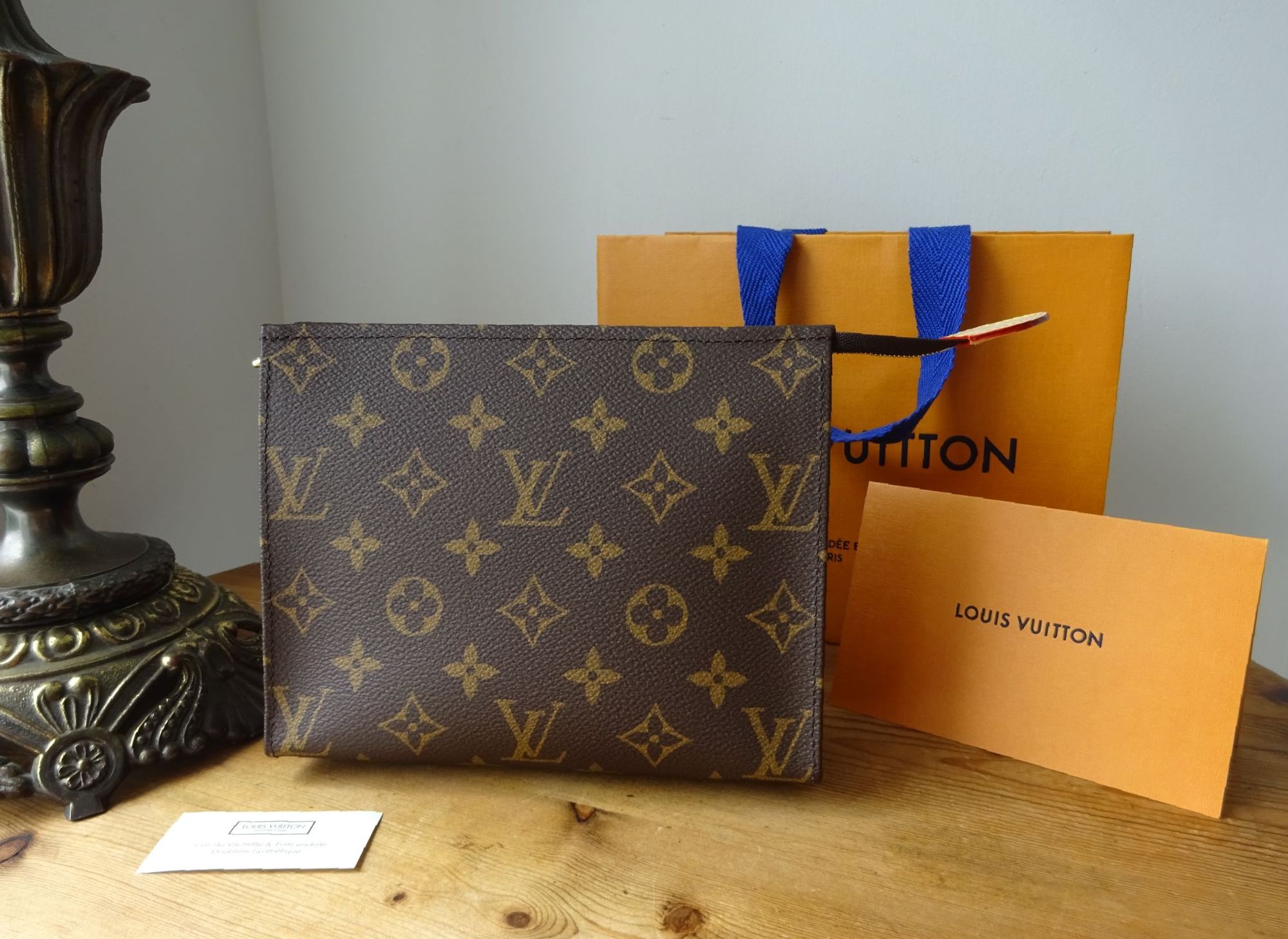 Louis Vuitton Toiletry Pouch 19 in Monogram Rouge New