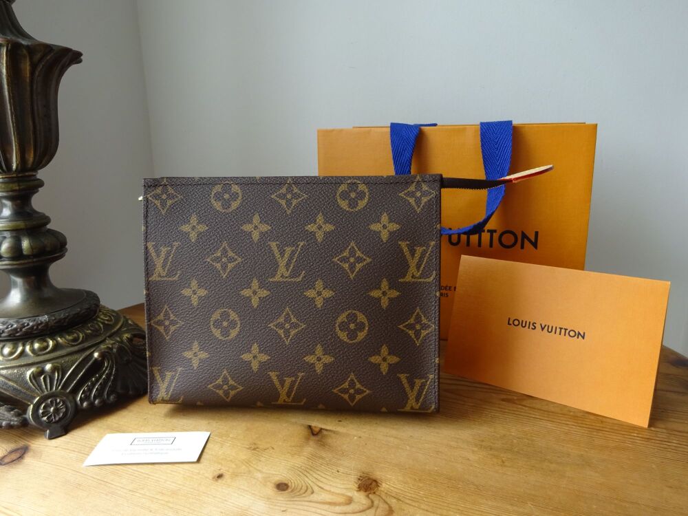 Louis Vuitton Toiletry Pouch 19 in Monogram Rouge  - New*