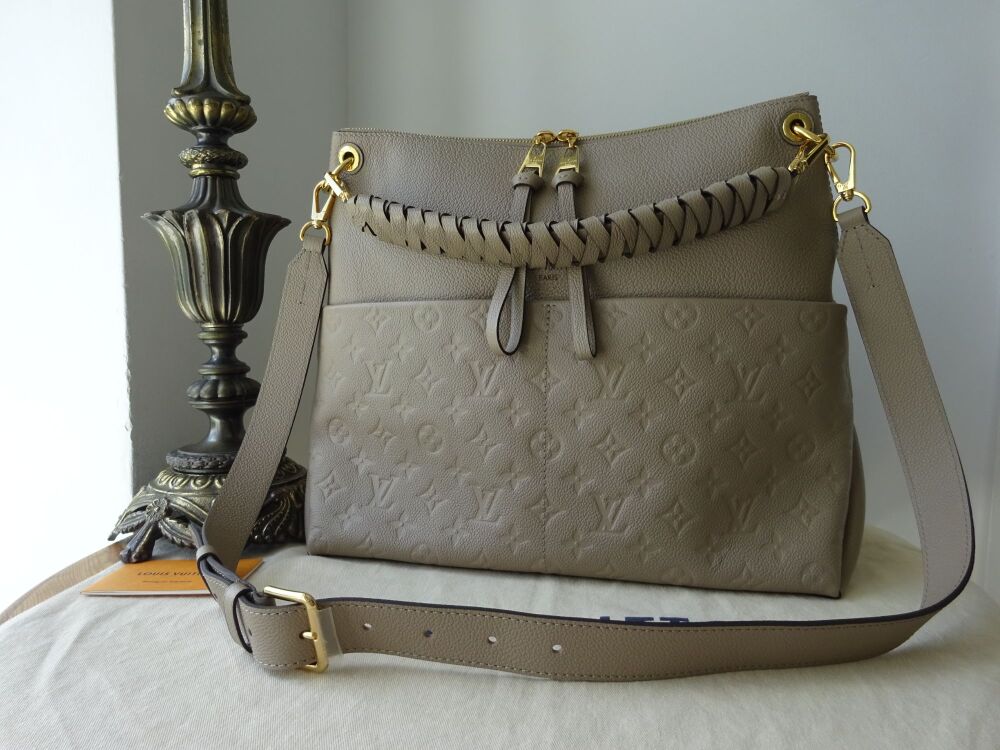 Louis Vuitton Maida Hobo in Dune Monogram Empreinte SOLD