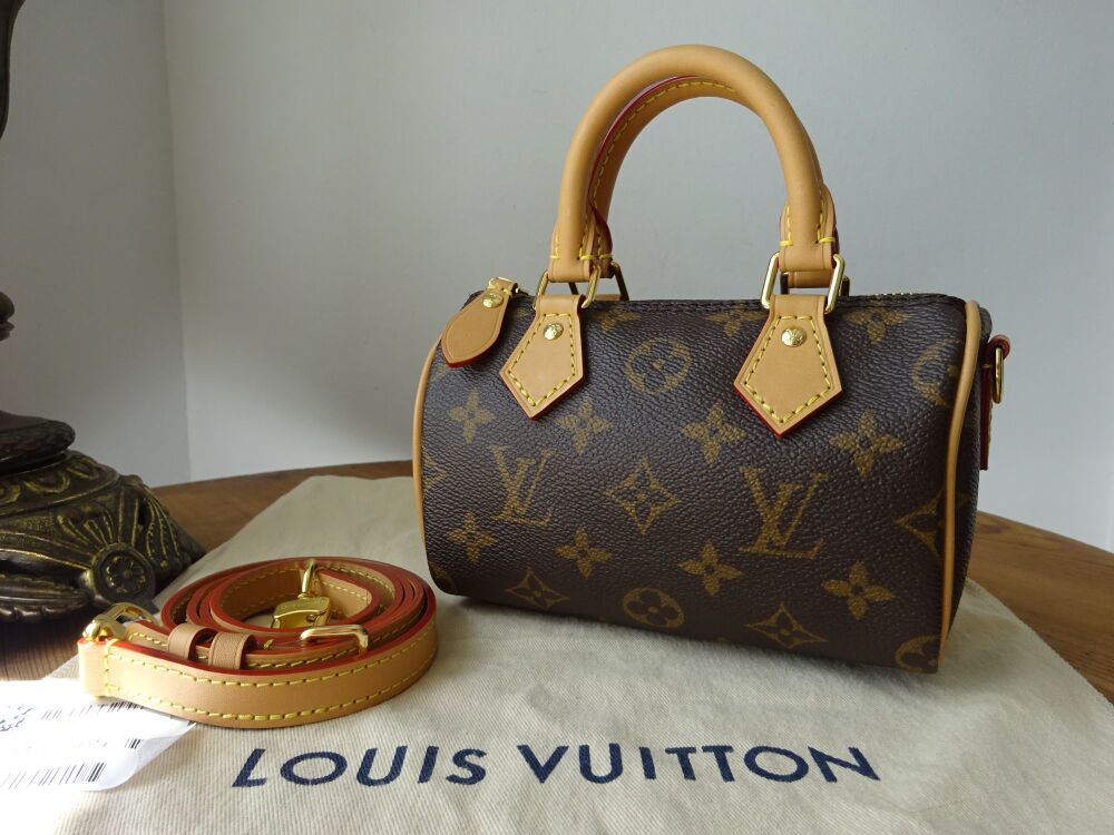 Louis Vuitton Nano Speedy in Monogram Vachette