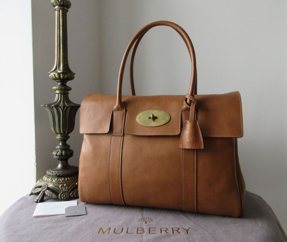 Mulberry Classic Heritage Bayswater in Oak Natural Vegetable Tanned Leather - SOLD