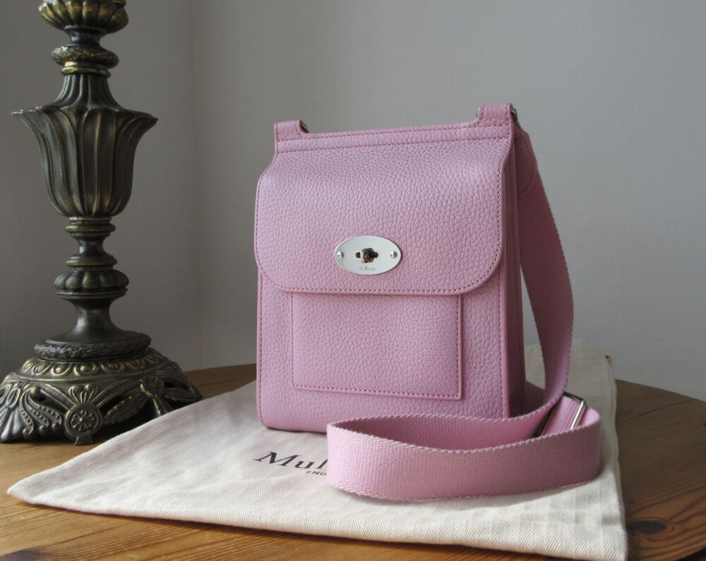 Mulberry Small Antony in Lilac Blossom Heavy Grain