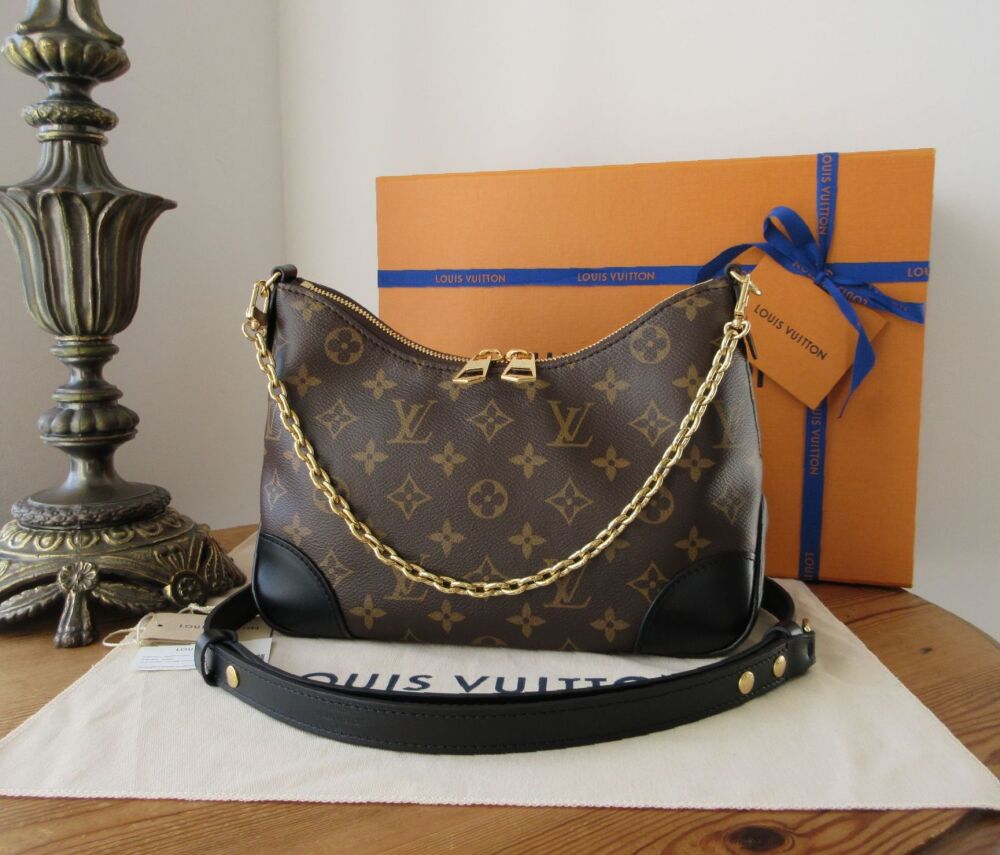 Louis Vuitton Boulogne Bag in Monogram Noir As New