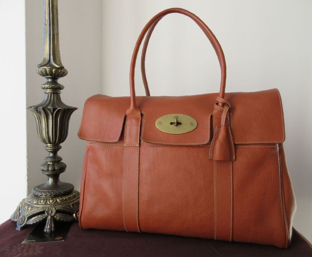 Mulberry Classic Heritage Bayswater in Oak Darwin Leather