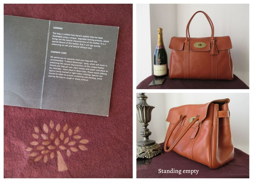 Mulberry Classic Heritage Bayswater in Oak Darwin Leather