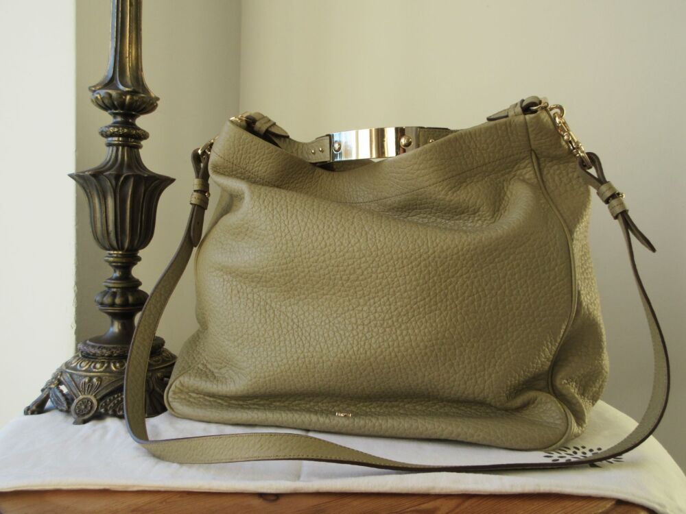 Mulberry Evelina Large Hobo in Summer Khaki Soft Large Grain Leather