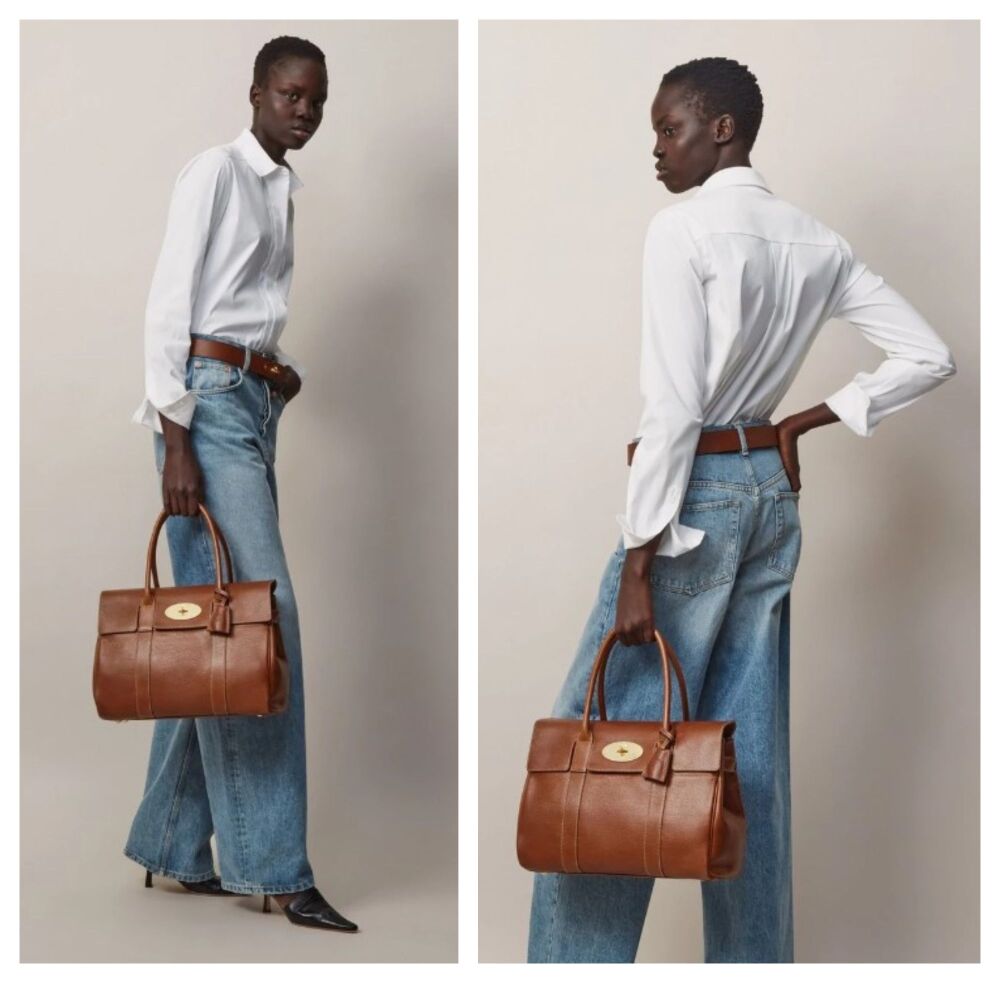 Mulberry Classic Heritage Bayswater in Oak Legacy Leather