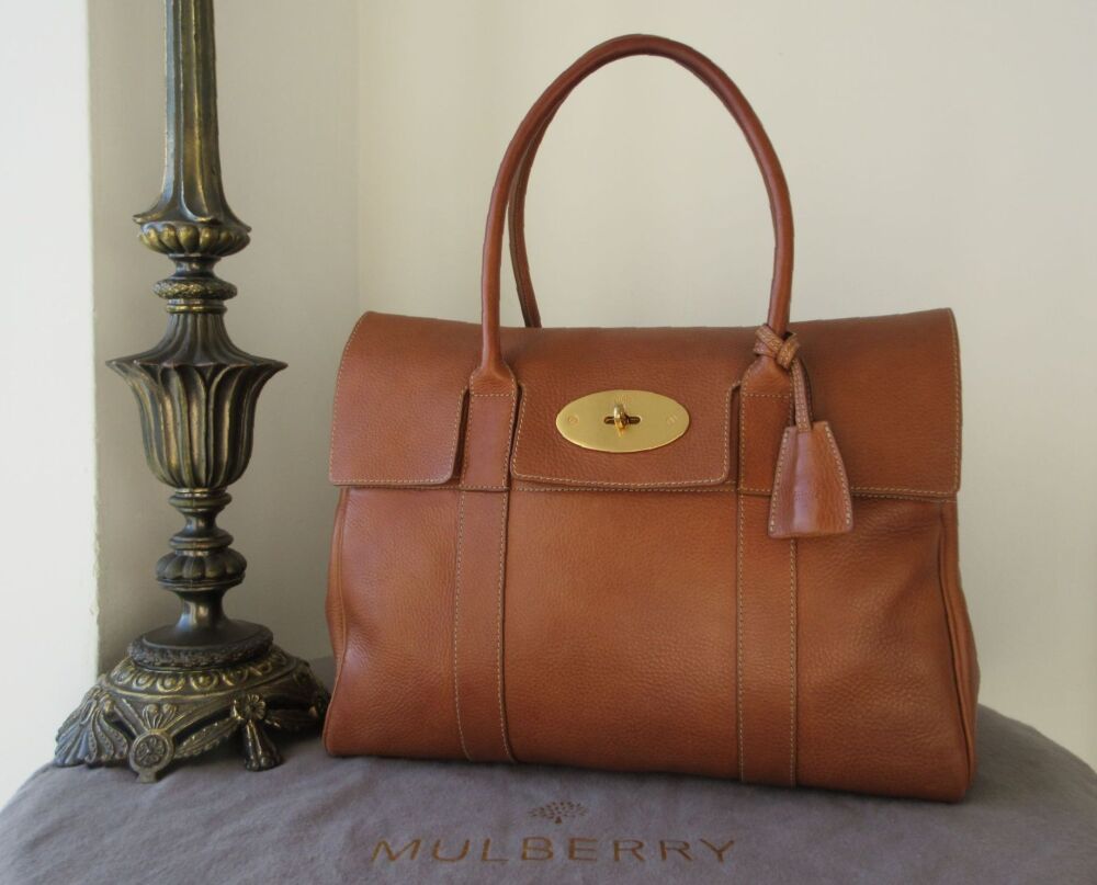 Mulberry Classic Heritage Bayswater in Oak Natural Vegetable Tanned Leather