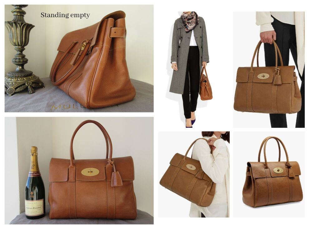 Mulberry Classic Heritage Bayswater in Oak Natural Vegetable Tanned Leather