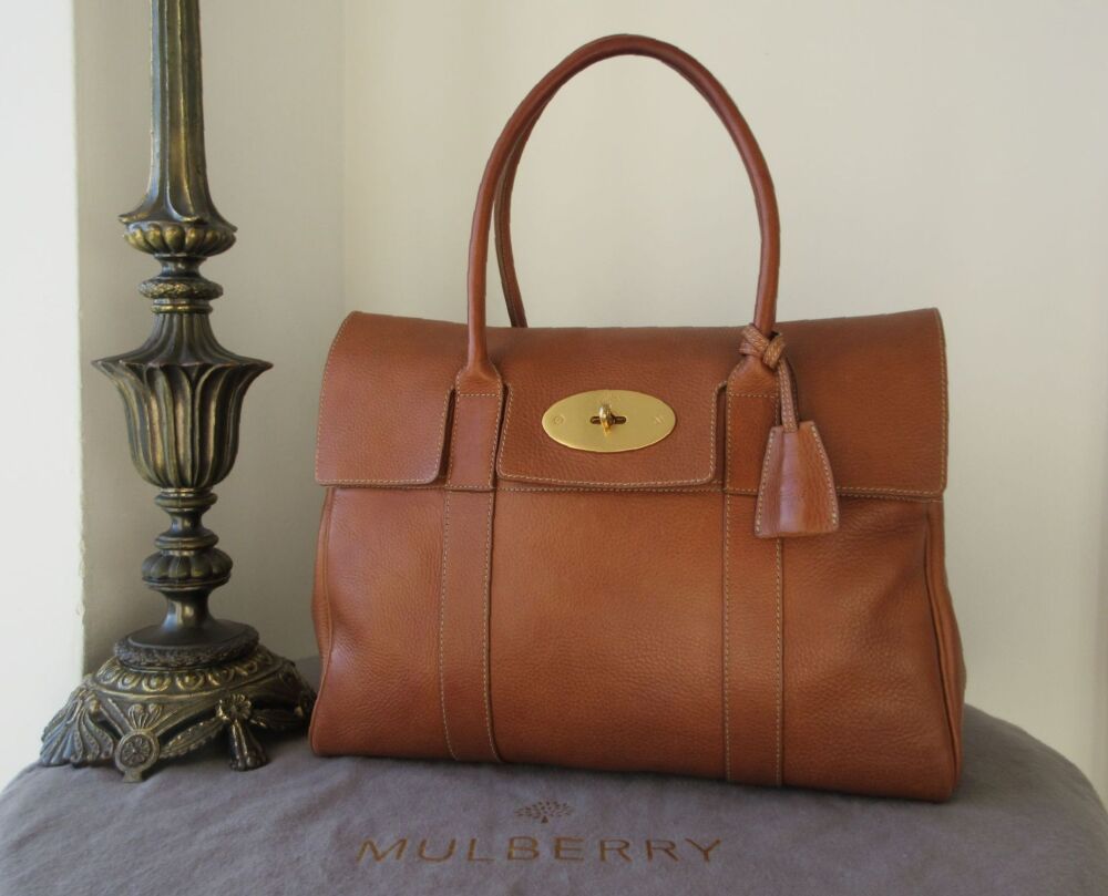 Mulberry Classic Heritage Bayswater in Oak Natural Vegetable Tanned Leather