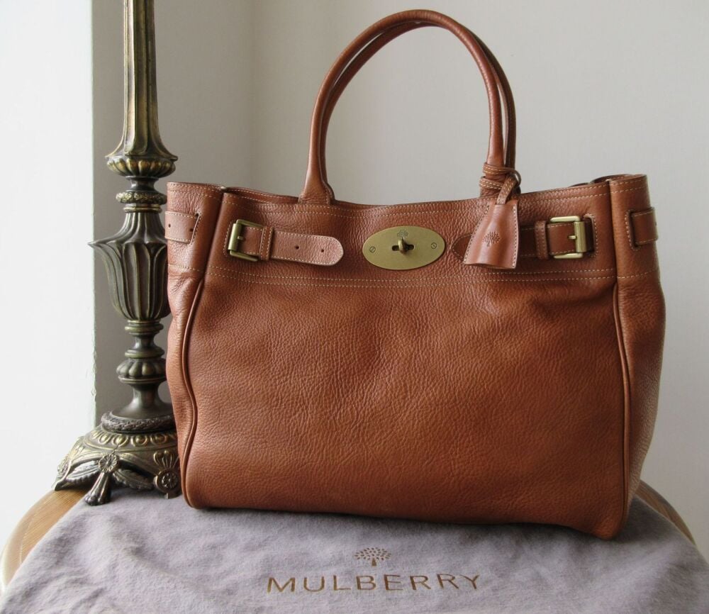 Mulberry Classic Bayswater Tote in Oak Natural Vegetable Tanned Leather