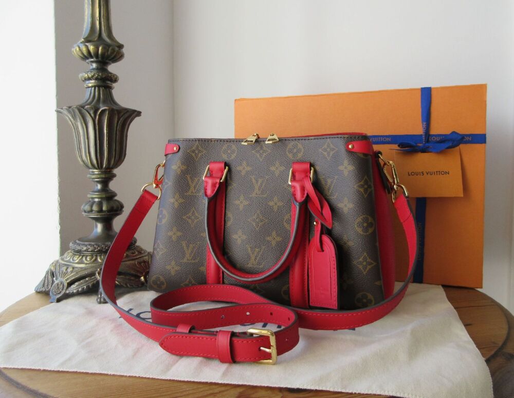 Louis Vuitton Soufflot BB in Monogram Cherry