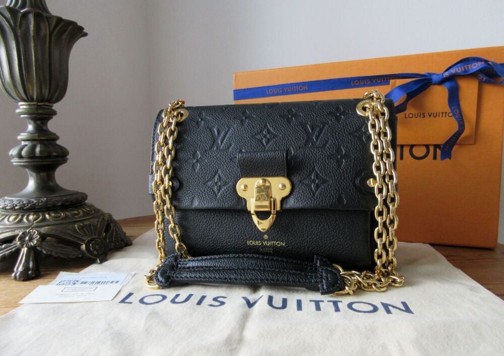 Louis Vuitton Vavin BB Chain Shoulder Bag in Empreinte Noir