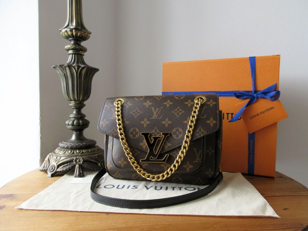 Louis Vuitton Passy Monogram Chain Shoulder Bag