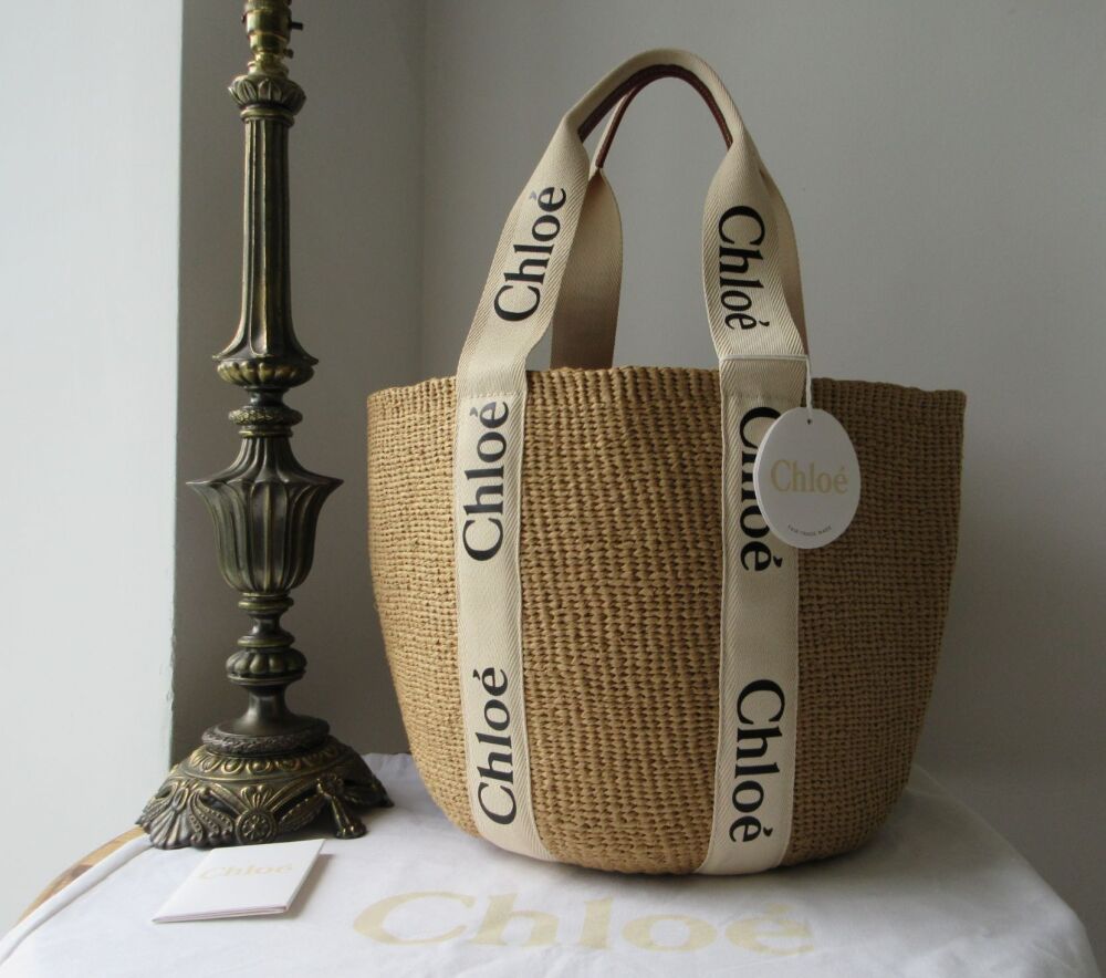 Chloé X Mifuko Large Woody Bucket Basket Bag - New*