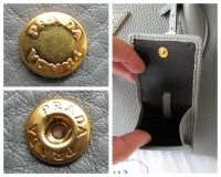 Prada Soft Double Bag in Marmo Grey Vitello Daino New