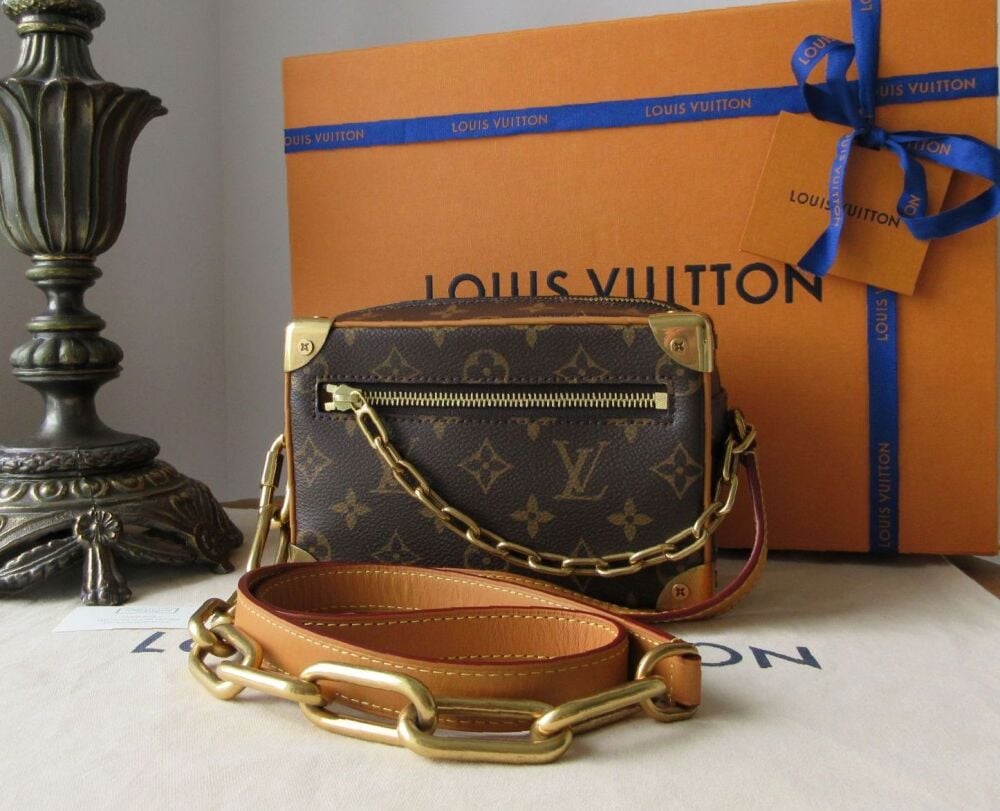 Louis Vuitton Mini Soft Trunk Bag in Monogram with Legacy Calfskin