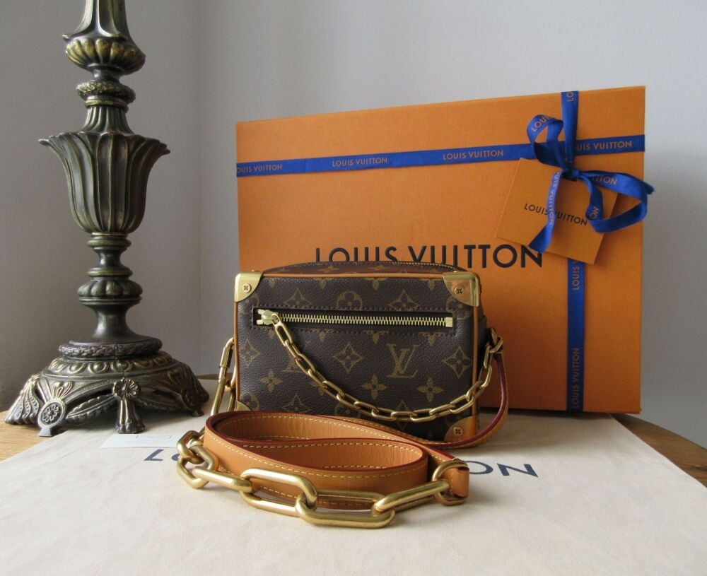 Louis Vuitton Mini Soft Trunk Bag in Monogram with Legacy Calfskin