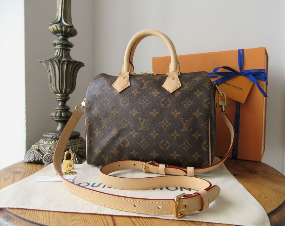 Louis Vuitton Speedy B Bandouli&egrave;re 25 in Monogram Vachette