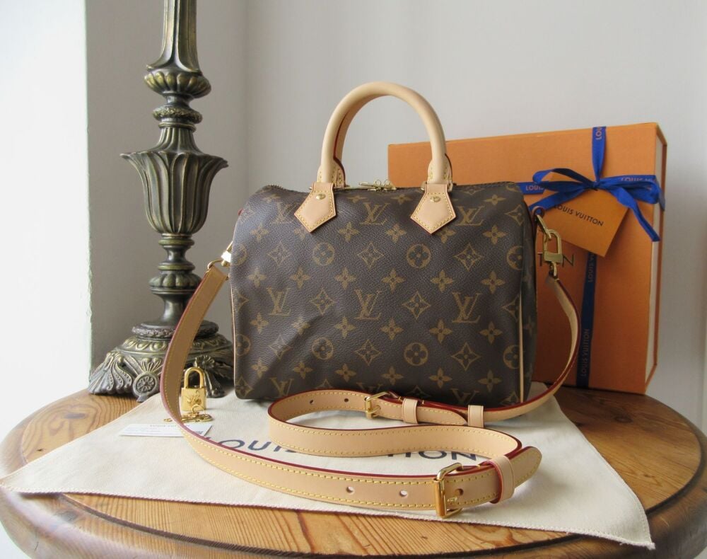Louis Vuitton Speedy B Bandoulière 25 in Monogram Vachette