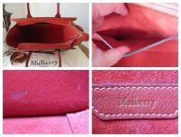 Mulberry Small Zipped Bayswater in Red Ochre Silky Calf Leather