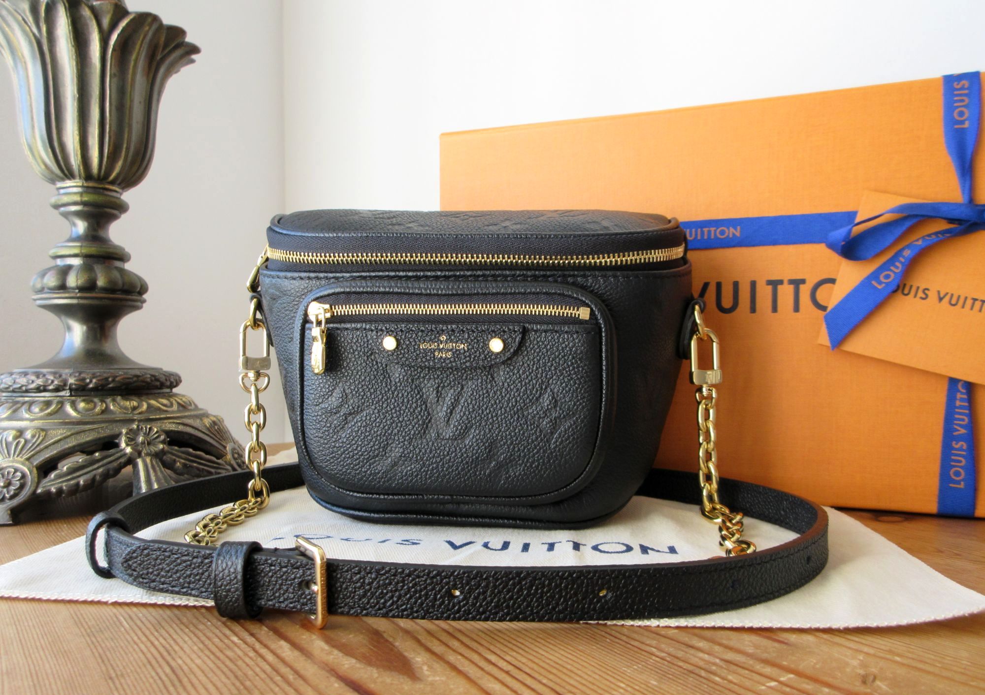 Louis Vuitton Mini Bumbag in Empreinte Noir