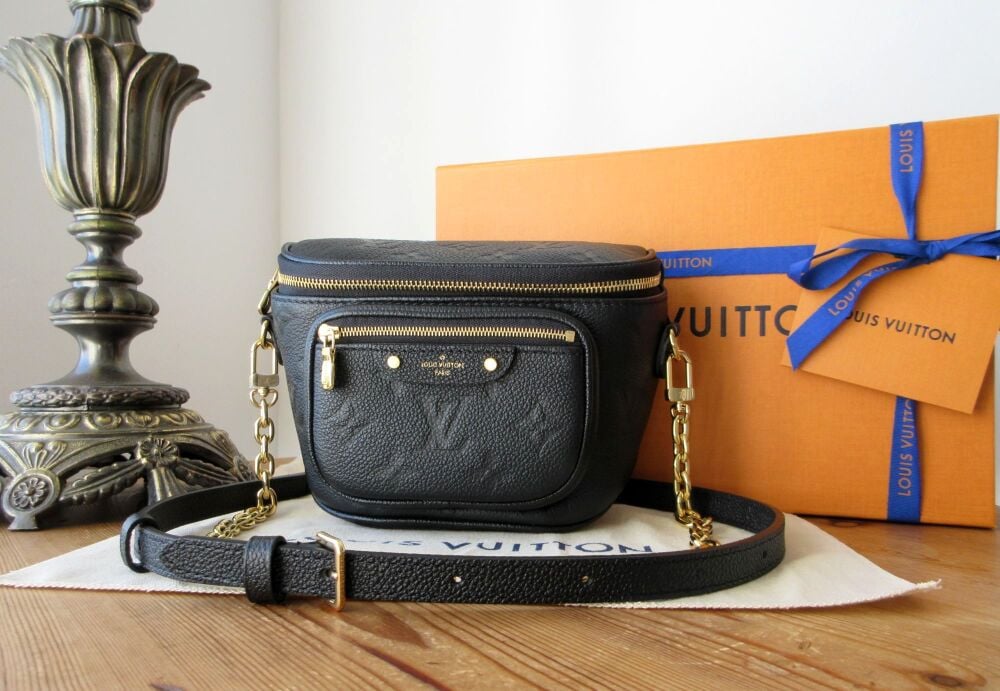 Louis Vuitton Mini Bumbag in Monogram Empreinte Noir