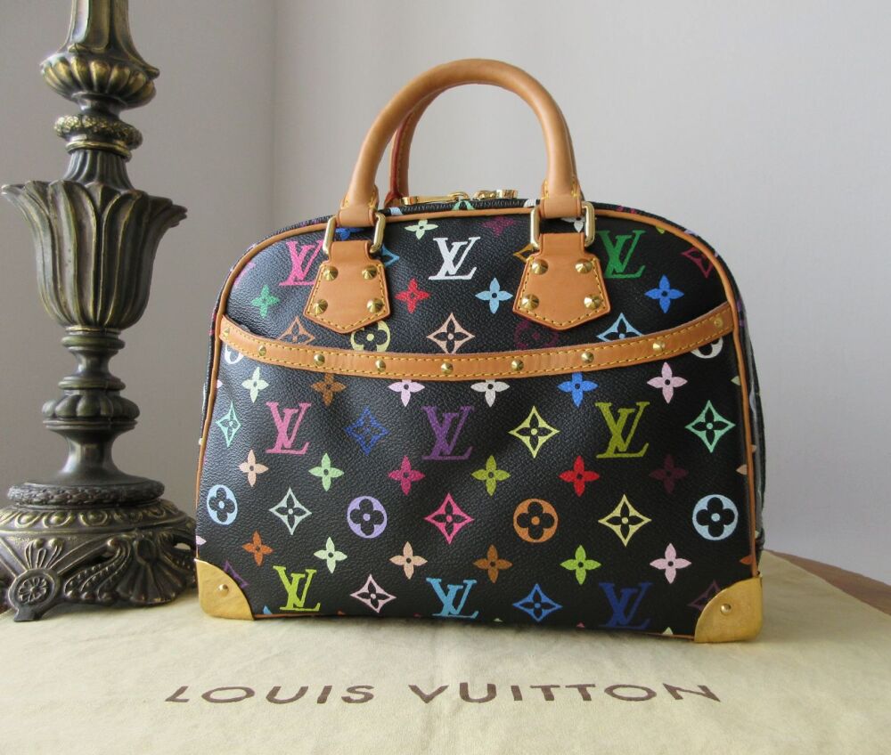 Louis Vuitton Trouville Top Handle Bag in Multcolore Noir