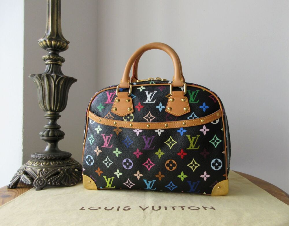 Louis Vuitton Trouville Top Handle Bag in Multicolore Noir