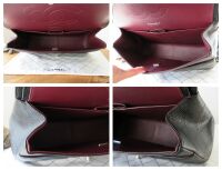 Chanel Timeless Classic 2.55 Large (Jumbo) Double Flap Bag in Black Caviar 