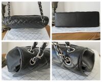 Chanel Timeless Classic 2.55 Large (Jumbo) Double Flap Bag in Black Caviar 