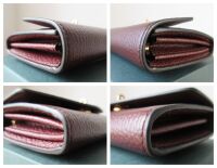 Mulberry Darley Medium Wallet in Oxblood Classic Grain