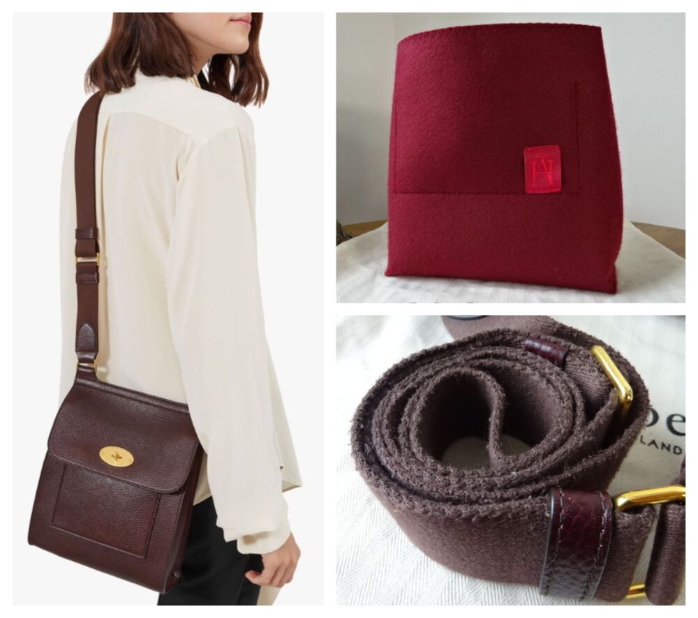 Mulberry Antony in Oxblood Grain Vegetable Tanned Leather with Liner