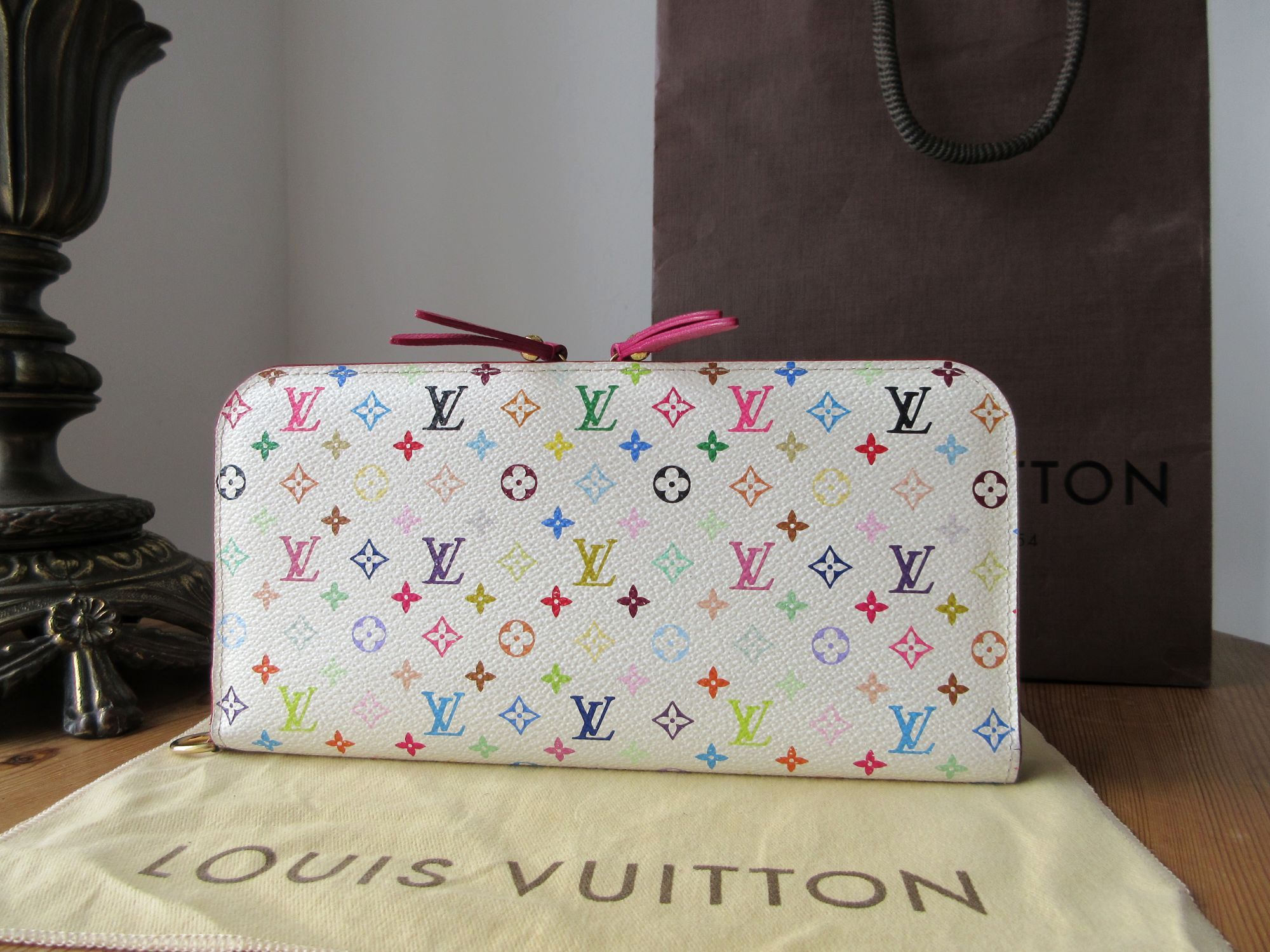Louis Vuitton Insolite Murikami Multicolor Long Wallet Clutch
