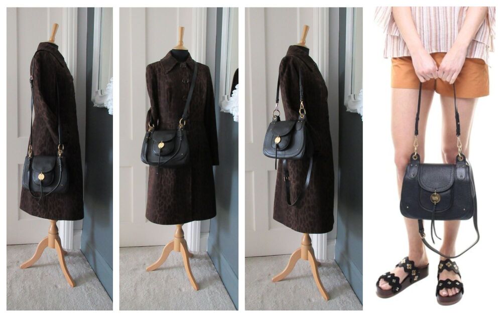 See by Chloé Susie See Shoulder Bag in Black Calfskin