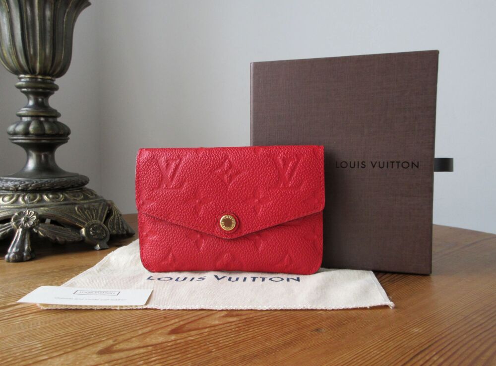 Louis Vuitton Pochette Cles Envelope Flap Key Pouch in Monogram Empreinte R