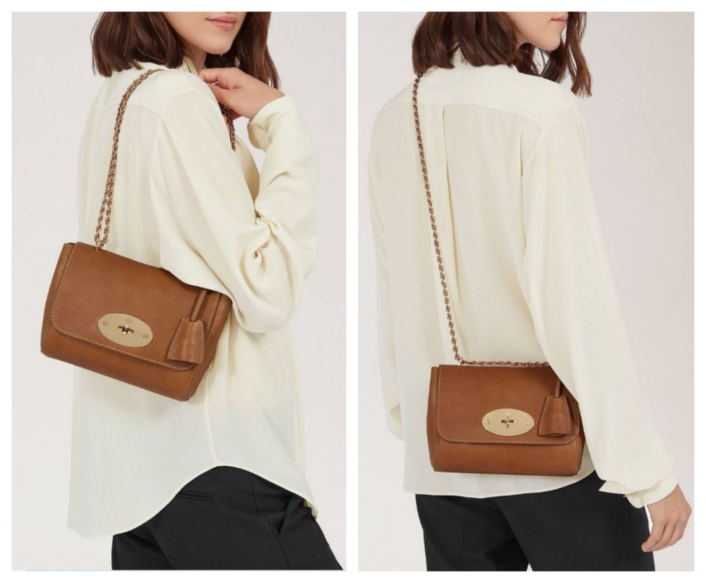 Mulberry Regular Lily in Oak Legacy Natural Vegetable Tanned Leather