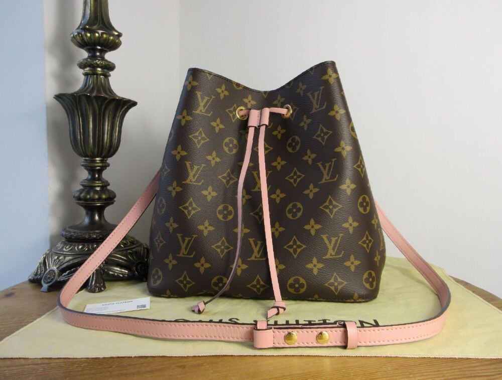 Louis Vuitton N&eacute;oNo&eacute; Bucket Bag in Monogram Rose Poudre