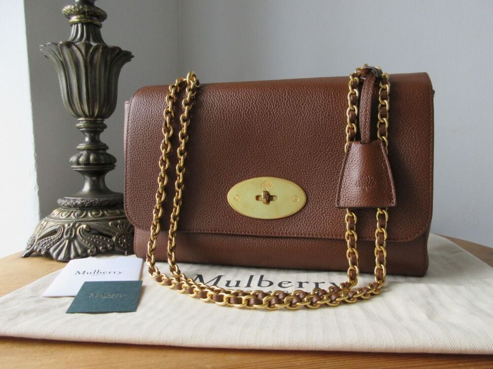 Mulberry Medium Lily in Oak Two Tone Small Classic Grain