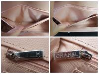 Chanel Chevron Quilted Flap Bag in Pink Grained Calfskin with Shiny Silver 