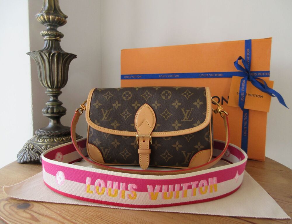 Louis Vuitton Diane Satchel in Monogram Fuchsia