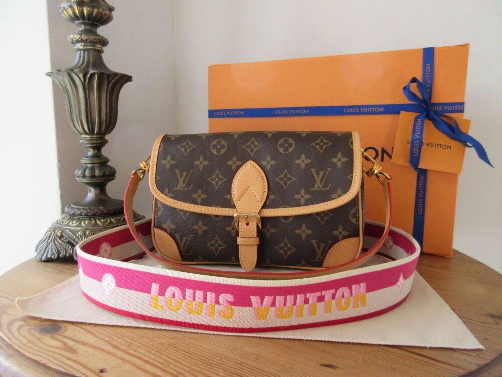 Louis Vuitton Diane Satchel in Monogram Fuchsia New
