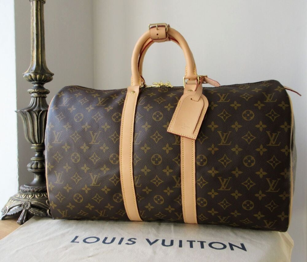 Louis Vuitton Keepall 45 in Monogram Vachette without Shoulder Strap
