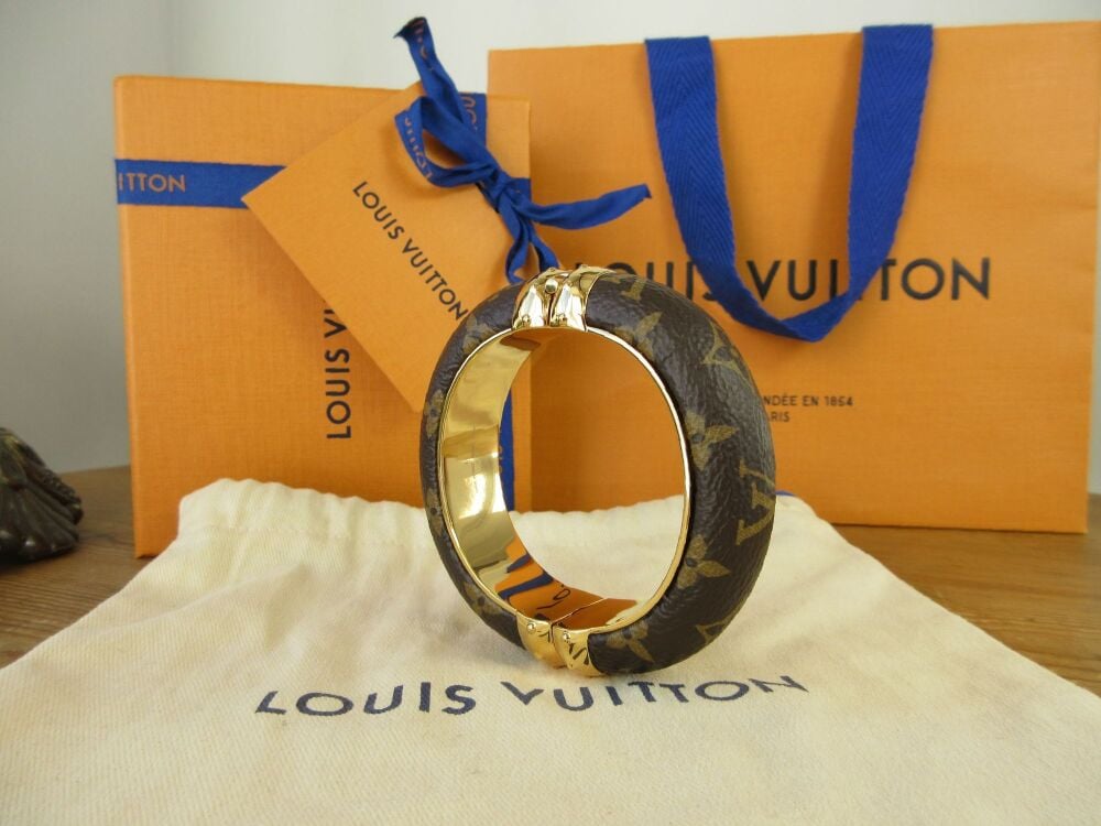Louis Vuitton Wild LV Monogram Cuff Bracelet