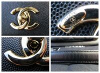 Chanel Medium Business Affinity Bag in Black Caviar with Gold Hardware